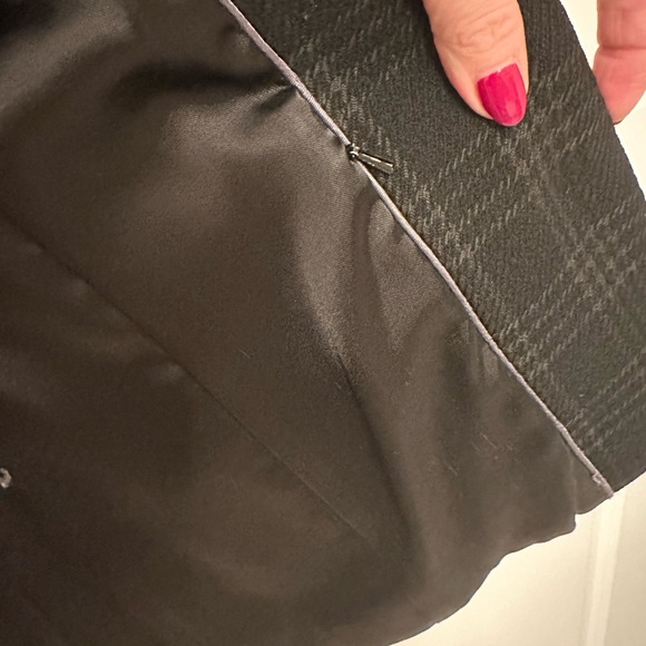 Mackage Black Wool tailored Jackets - sz Small with leather accents - Picture 5 of 8